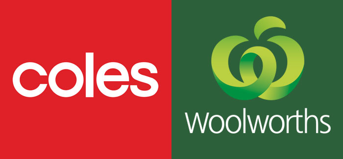 Coles and Woolworths