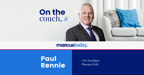 On the Couch with Paul Rennie - CEO Paradigm Pharma (PAR)